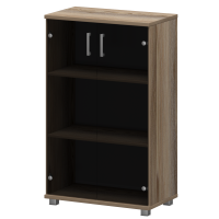 Шкаф низкий Аргентум НТ-480+НТ-601.2 стл Дуб сафари